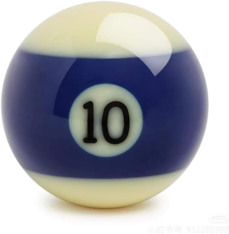 Ovewibi Replacement Billiards Ball, 2-1/4" Regulation Size, Object Balls with Cue Ball & Billiard #8 Ball, Standard Billiards Ball Accessories - Image 1